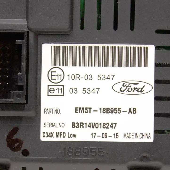 Ford Kuga II (2013 - 2019) EM5T18B955AB Часы — фото 6