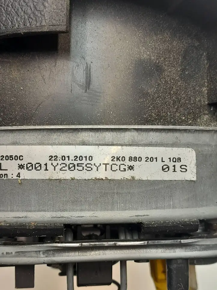 Volkswagen Caddy (2004 - 2010) 2K0880201L Подушка безопасности руля — фото 3