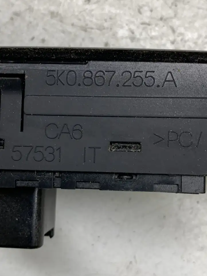 Seat Leon (1P) (2005 - 2012) 5K0867255A Кнопка стеклоподъемников — фото 3