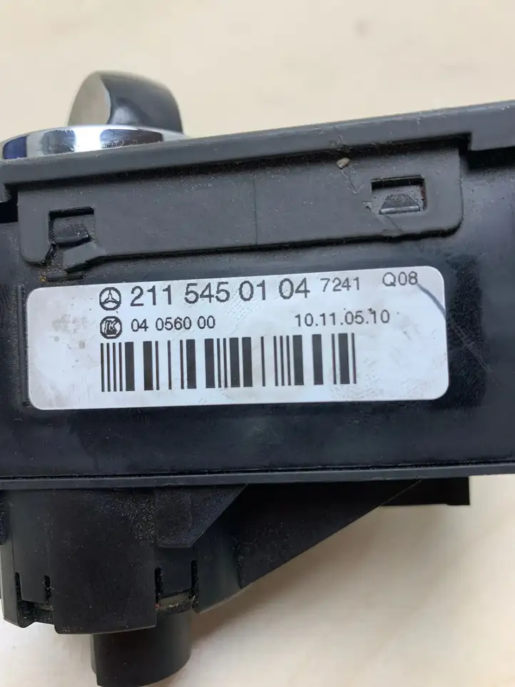 Mercedes-Benz E W211 (2002 - 2009) 2115450104 Включатель фонарей — фото 3
