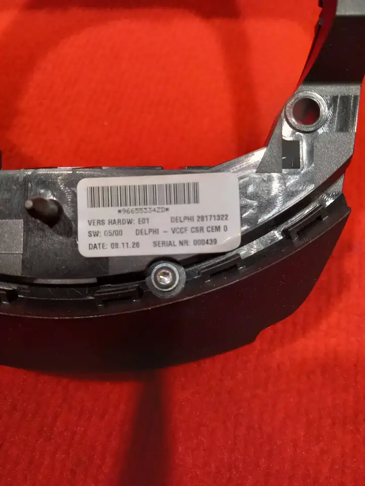 Citroen C5 (2004 - 2008) 96655334ZD Кнопки на рулевом колесе — фото 5