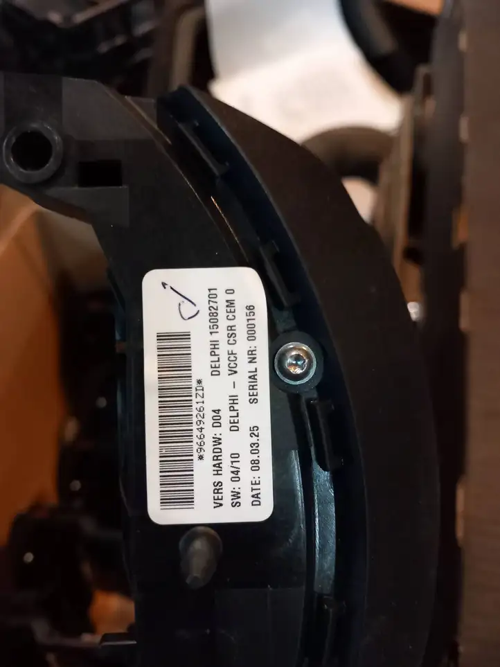 Citroen C5 (2008 - 2017) 96649261ZD Кнопки на рулевом колесе — фото 6