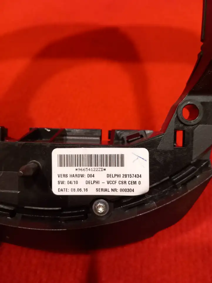 Citroen C5 (2008 - 2017) 96654122ZD Кнопки на рулевом колесе — фото 5