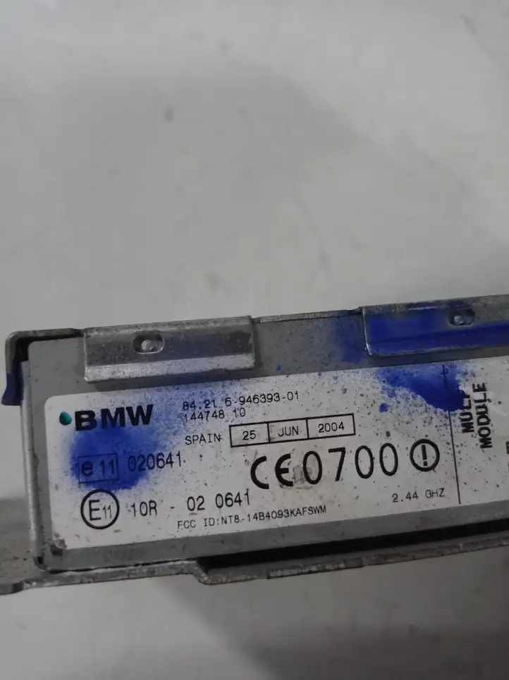 BMW 5 E60 E61 (2004 - 2010) 6946393 Bluetooth модуль — фото 2