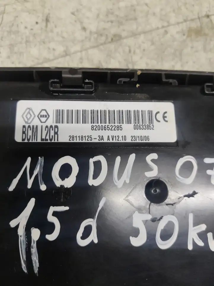 Renault Modus (2004 - 2007) 8200652285 Модуль комфорта — фото 2