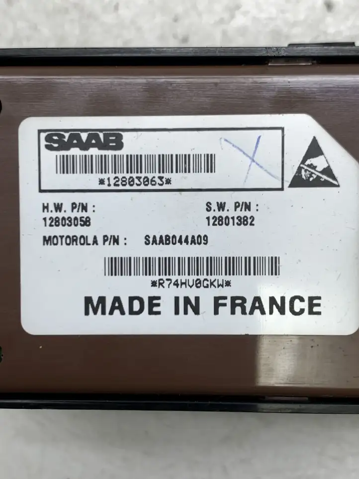 Saab 9-3 Ver2 (2003 - 2007) 12803063 Кнопка стеклоподъемников — фото 2