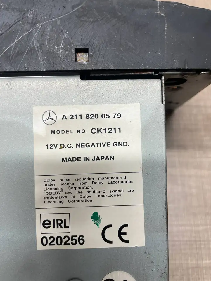 Mercedes-Benz E W211 (2002 - 2009) A2118200579 Магнитола / мультимедийная система — фото 3