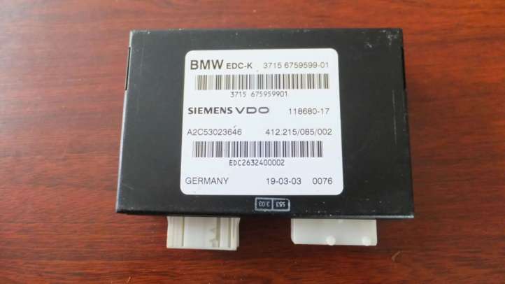 6763750 BMW 7 E65 E66 Šviesų modulis