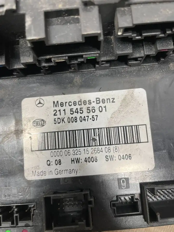 Mercedes-Benz E W211 (2002 - 2009) 2115455601 Модуль комфорта — фото 3