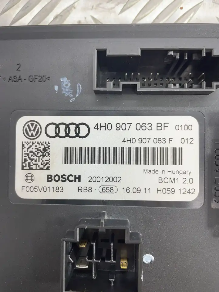 Audi A6 C7 (2011 - 2014) 4H0907063BF Модуль комфорта — фото 5