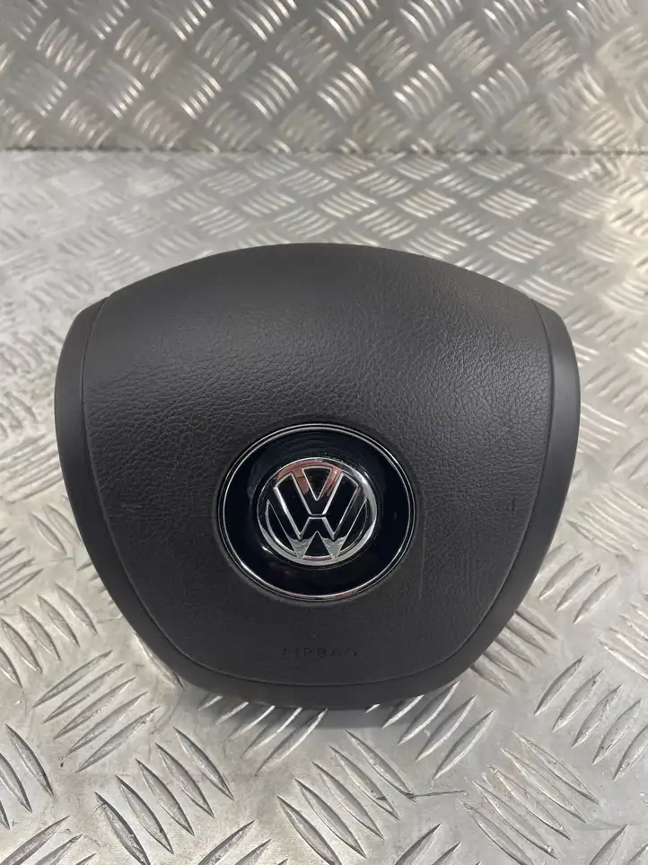 Volkswagen Touareg II (2010 - 2018) 7P6880201K Подушка безопасности руля — фото 1