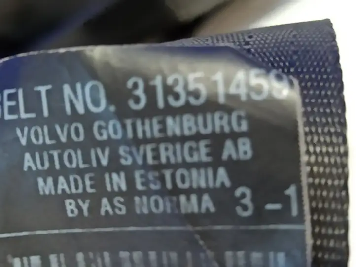 Volvo XC90 (2006 - 2014) 31351459 Передний ремень безопасности — фото 7