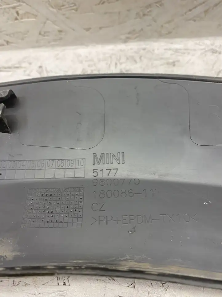 Mini Cooper Countryman R60 (2010 - 2016) 9800770 Задняя колесная арка — фото 3