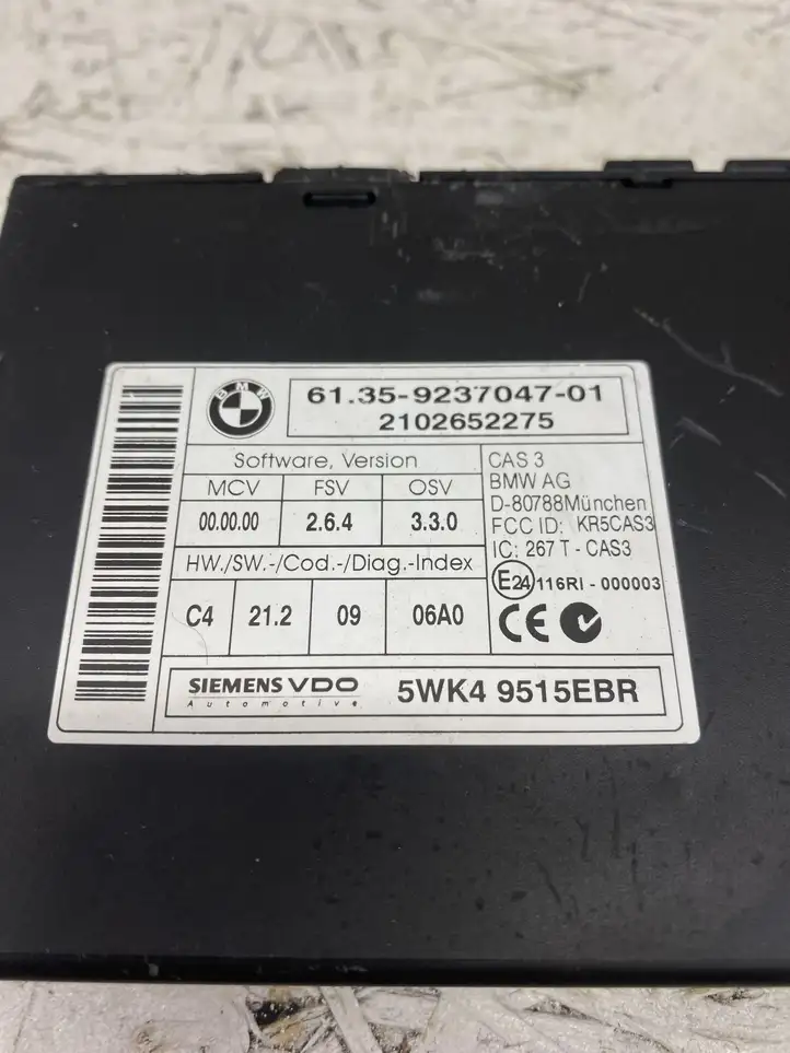 BMW 3 E90 E91 (2005 - 2012) 6135923704701 Модуль комфорта — фото 2