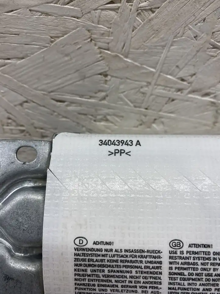 BMW 3 E90 E91 (2005 - 2012) 34043943A Подушка безопасности пассажира — фото 3