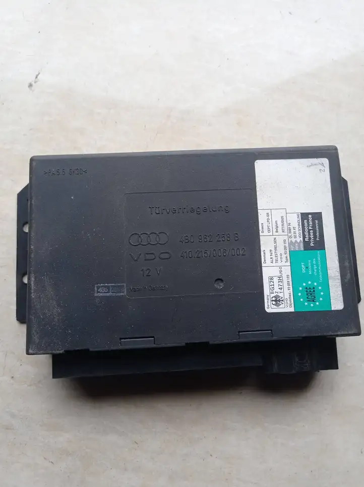 Audi A6 S6 C5 4B (2001 - 2004) 4B0962258B Модуль комфорта — фото 1