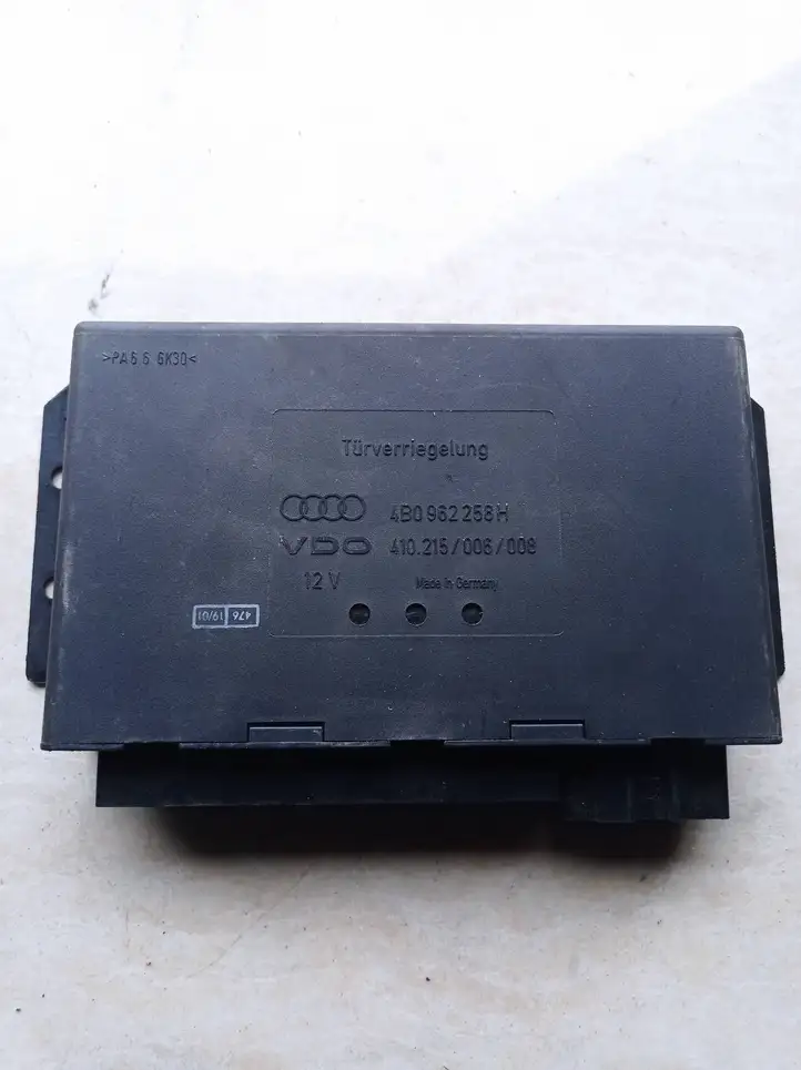 Audi A6 S6 C5 4B (2001 - 2004) 4B0962258H Модуль комфорта — фото 1