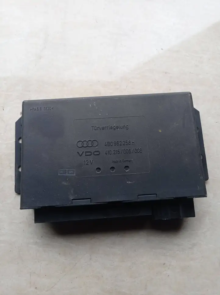 Audi A6 S6 C5 4B (2001 - 2004) 4B0962258H Модуль комфорта — фото 1