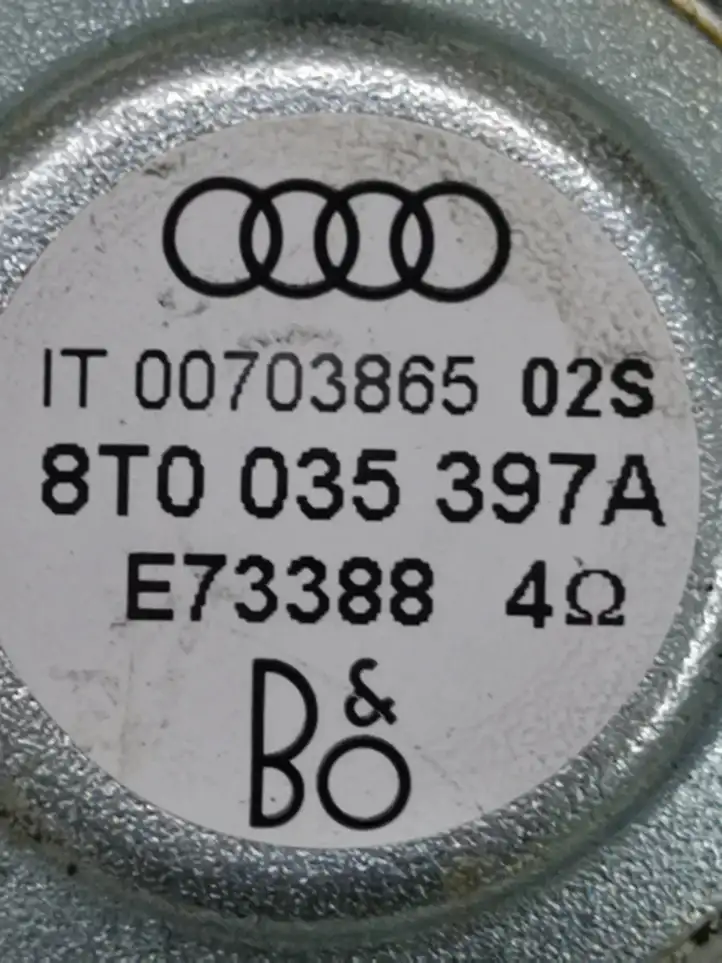Audi A4 S4 B8 8K (2007 - 2011) 8T0035397A Твитер передней двери — фото 2