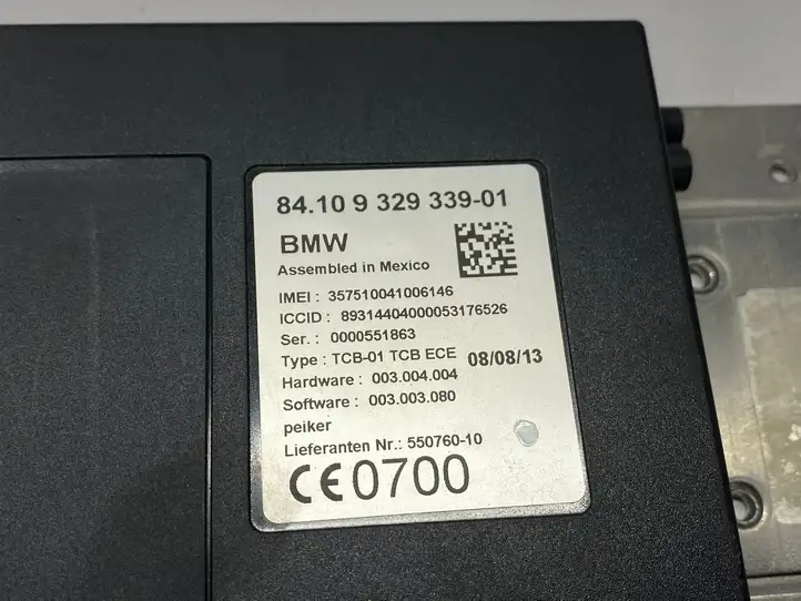 BMW X3 F25 (2010 - 2017) 9329339 Bluetooth модуль — фото 2