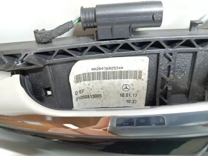 Mercedes-Benz GLS X166 (2015 - 2019) A2047602534 Наружная ручка задней двери — фото 5