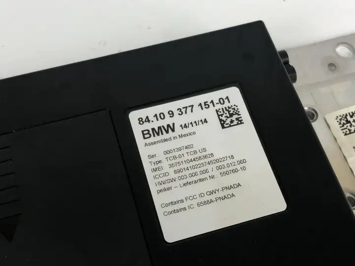 BMW X4 F26 (2014 - 2017) 9377151 Bluetooth модуль — фото 7