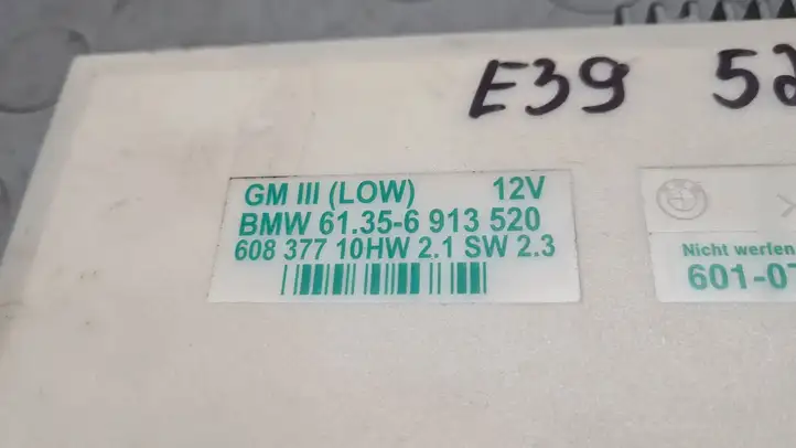 BMW 5 E39 (1996 - 2003) 61356913520 Модуль комфорта — фото 5