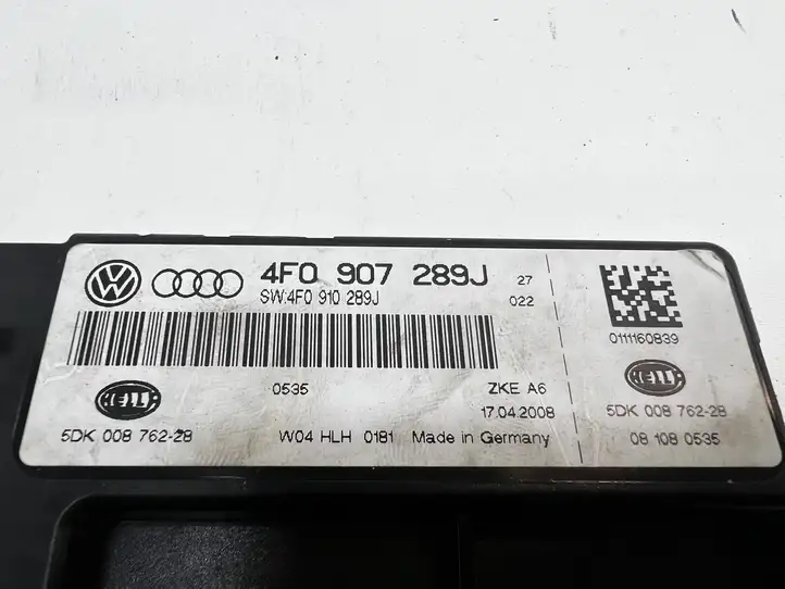 Audi A6 S6 C6 4F (2004 - 2008) 4F0907289J Модуль комфорта — фото 3