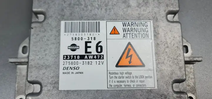 Nissan Primera (2001 - 2008) 2758003182 Кронштейн ЭБУ двигателя — фото 2