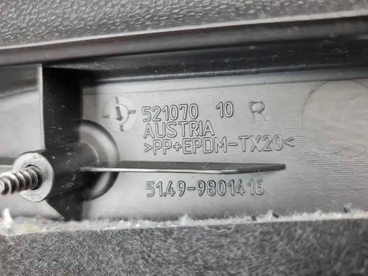 Mini Cooper Countryman R60 (2010 - 2016) 9801416 Обшивка стойки у окна — фото 3