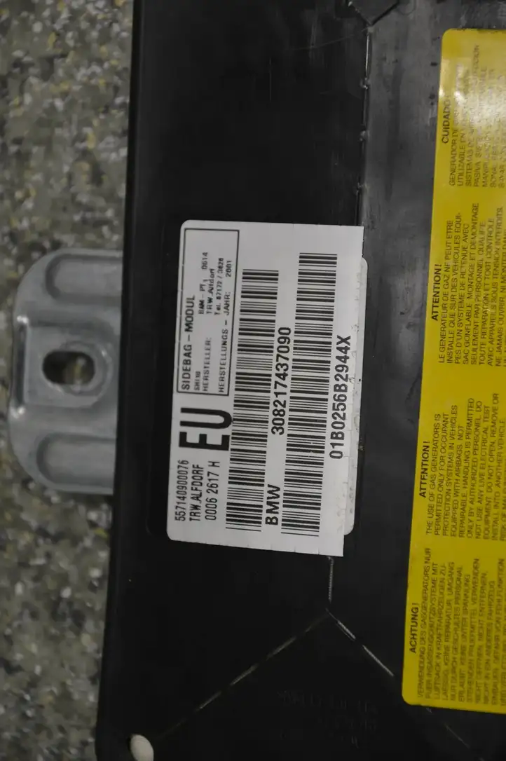 BMW 3 E46 (1998 - 2005) 00062617H Подушка безопасности двери — фото 3