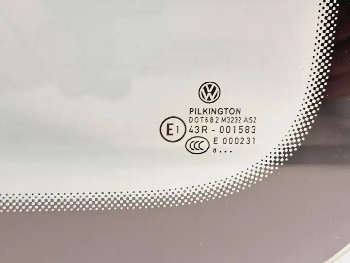 Volkswagen Caddy (2004 - 2010) 43R001583 Заднее боковое стекло — фото 3