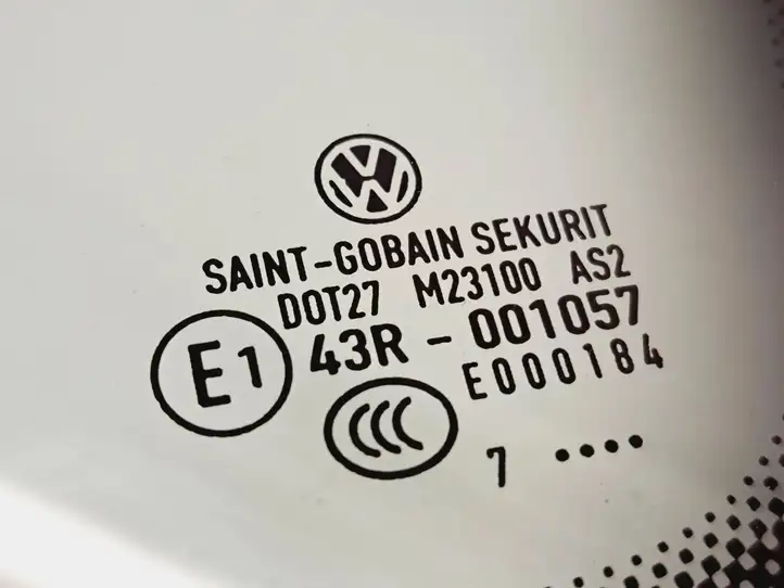 Volkswagen Caddy (2004 - 2010) 43R001057 Треугольное стекло кузова — фото 3