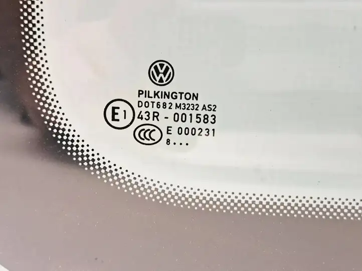 Volkswagen Caddy (2004 - 2010) 43R001583 Заднее боковое стекло — фото 3