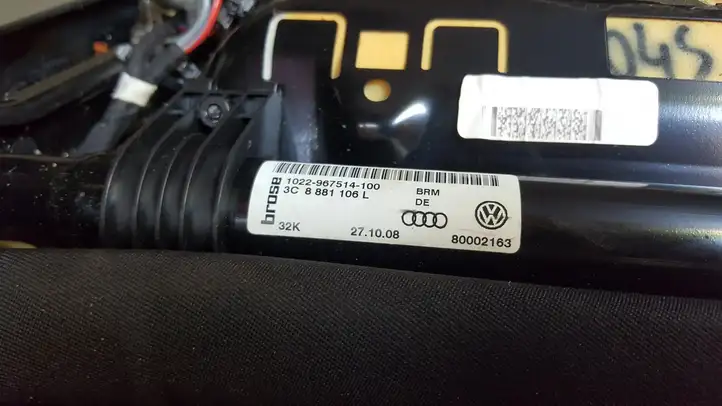 Volkswagen PASSAT CC (2008 - 2012) 3C8881106 Переднее сиденье пассажира — фото 5