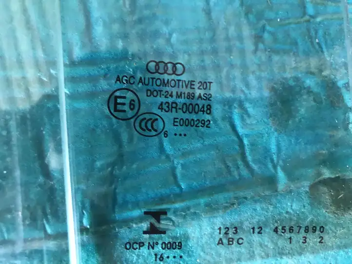 Audi Q5 SQ5 (2012 - 2017) Стекло задней двери — фото 3