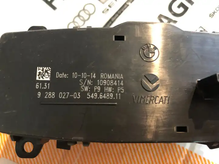 BMW 1 F20 F21 (2011 - 2019) 549648911 Включатель фонарей — фото 5