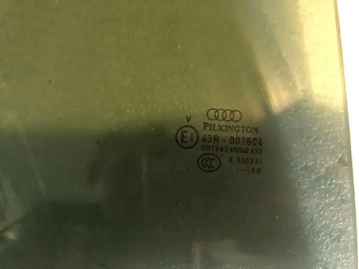 Audi Q7 4L (2009 - 2015) Стекло задней двери — фото 5