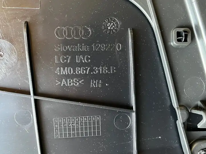 Audi Q7 4M (2015 - ) 4M0863068 Обшивка задней двери — фото 4