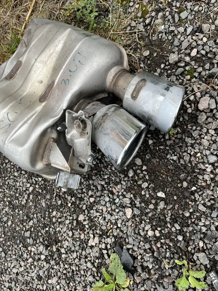 Audi Q5 SQ5 (2012 - 2017) 8R0253611BD Средняя часть глушителя — фото 1