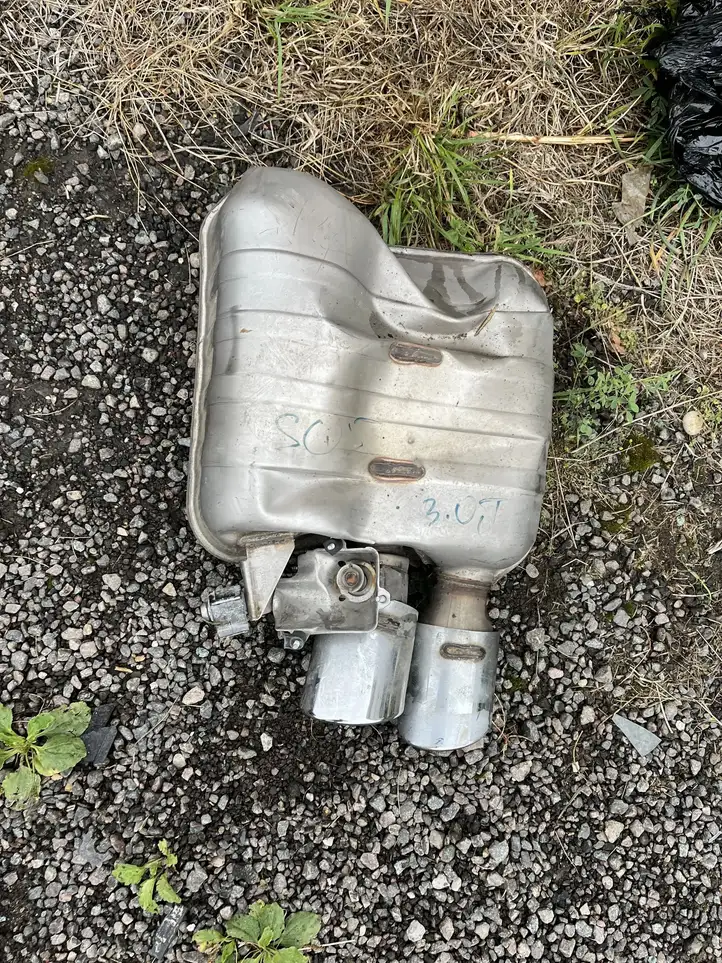 Audi Q5 SQ5 (2012 - 2017) 8R0253611BD Средняя часть глушителя — фото 2
