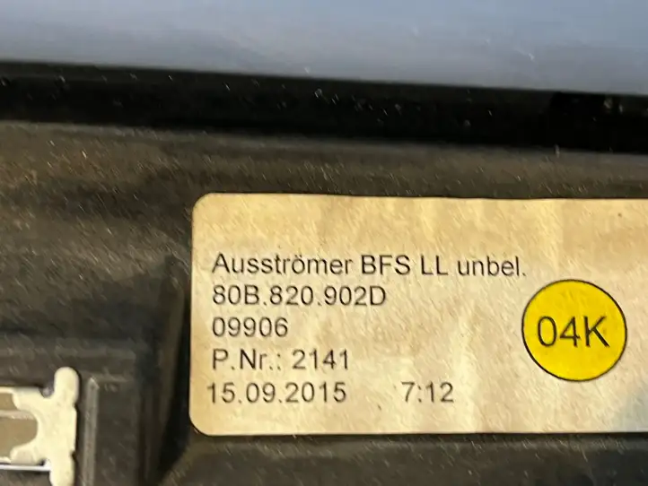 Audi Q5 SQ5 (2012 - 2017) 80B820902 Другая деталь консоли (туннеля) — фото 6