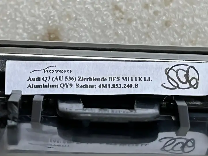 Audi Q7 4M (2015 - ) 4M1853240B Блок кнопок на панели — фото 3