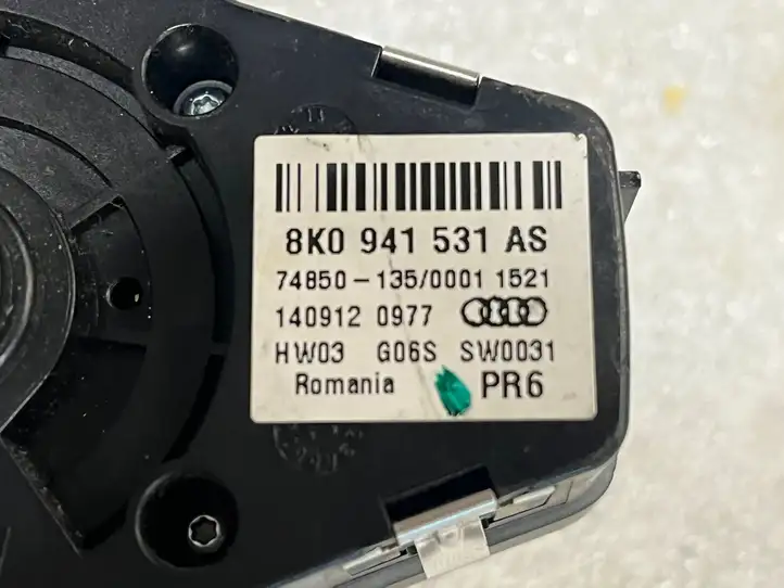 Audi A4 S4 B8 8K (2011 - 2015) 8K0941531 Включатель фонарей — фото 3