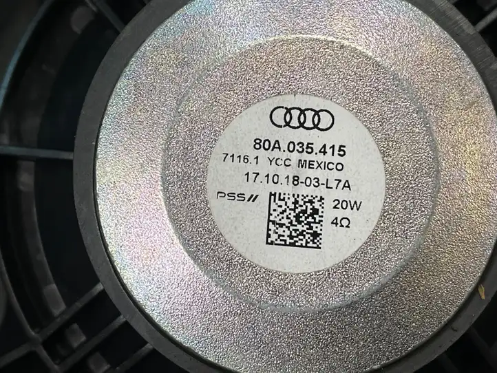 Audi Q5 SQ5 (2017 - ) 80A035415 Динамики передних дверей — фото 3