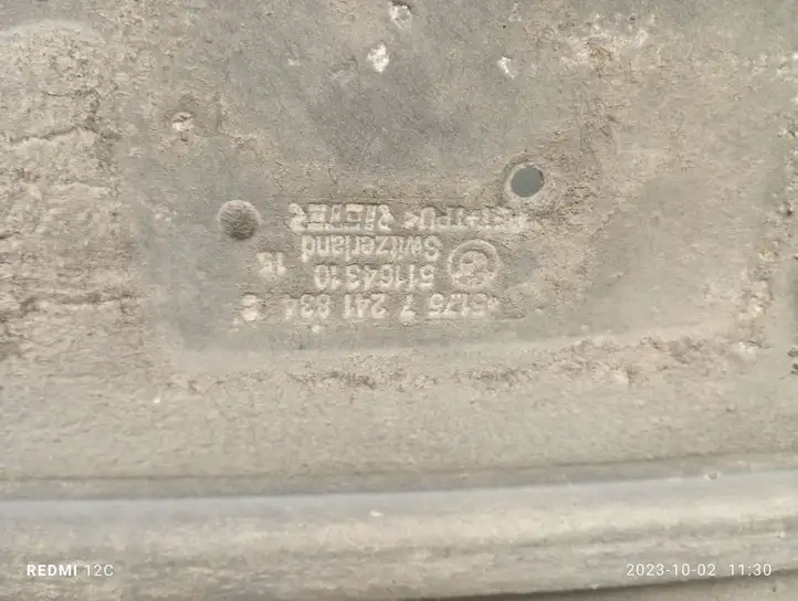 BMW 3 F30 F35 F31 (2012 - 2018) Боковая защита днища — фото 4