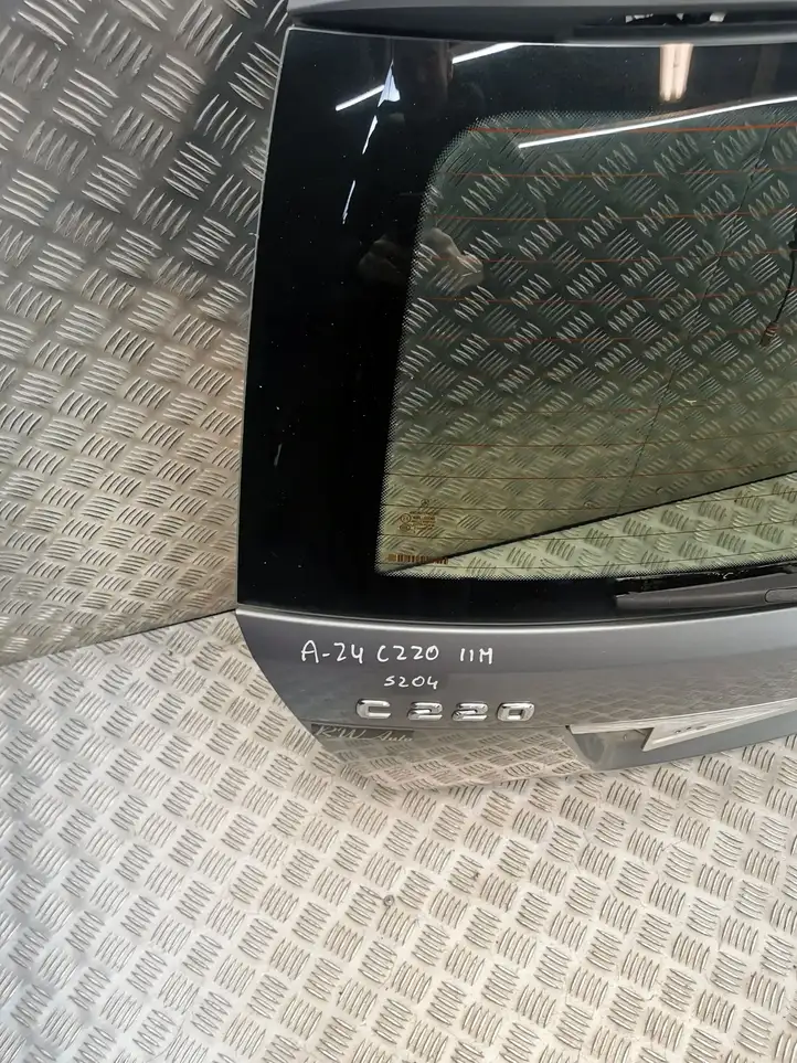 Mercedes-Benz C W204 (2007 - 2014) Крышка багажника — фото 3