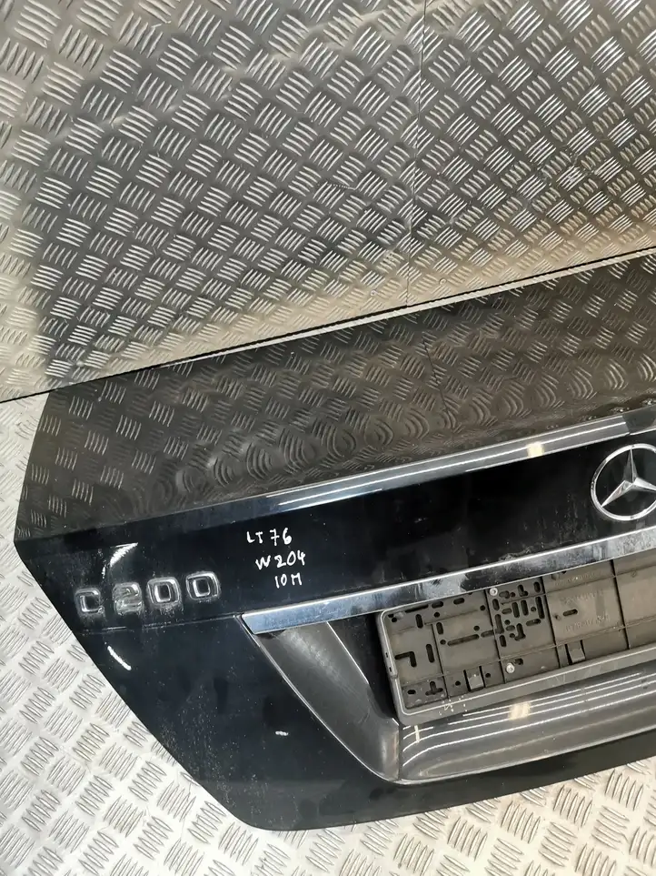 Mercedes-Benz C W204 (2007 - 2014) Крышка багажника — фото 12