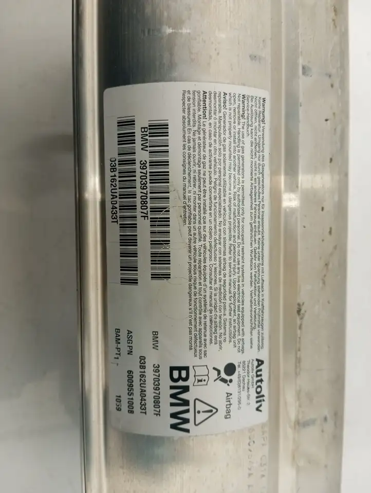 BMW 5 E60 E61 (2004 - 2010) 3970397080 Подушка безопасности пассажира — фото 2