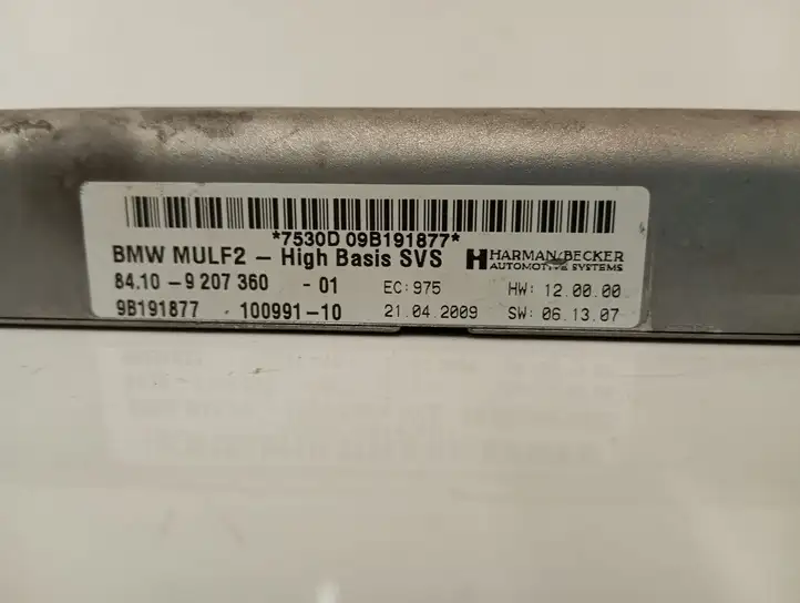 BMW 3 E90 E91 (2005 - 2012) 9207360 Bluetooth модуль — фото 1